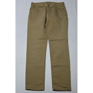 Banana Republic 30x32‎ Slim Travel Jean Khaki Stretch Denim Mens Jeans